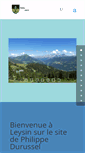 Mobile Screenshot of durussel.ch